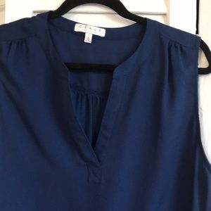 Women’s blouse size large color blue